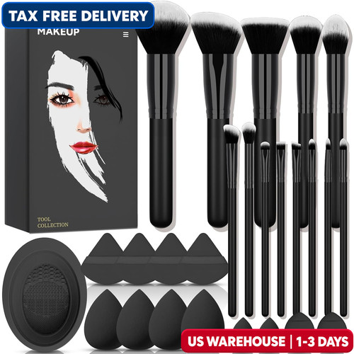 Pcs makeup brush set - set,